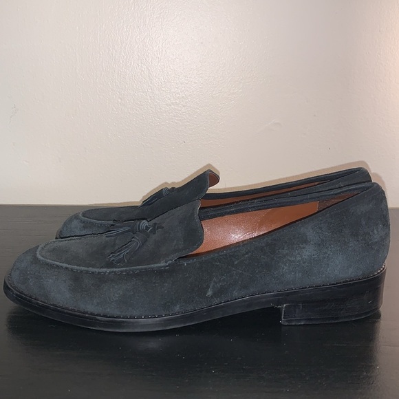 Etienne Aigner, Imperial, Size 8.5N Suede Loafer with tassel, Low heel - Picture 2 of 10